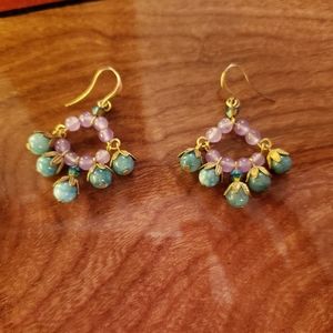 Venetian gold earrings